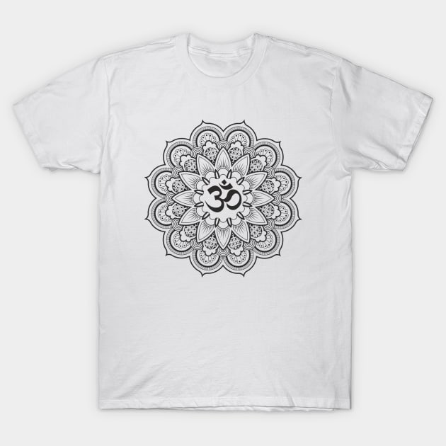 Aum Mandala T-Shirt by NEFT PROJECT